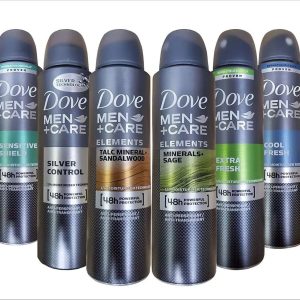 DOVE DEODORANTS FOR MEN 150ml 250ML